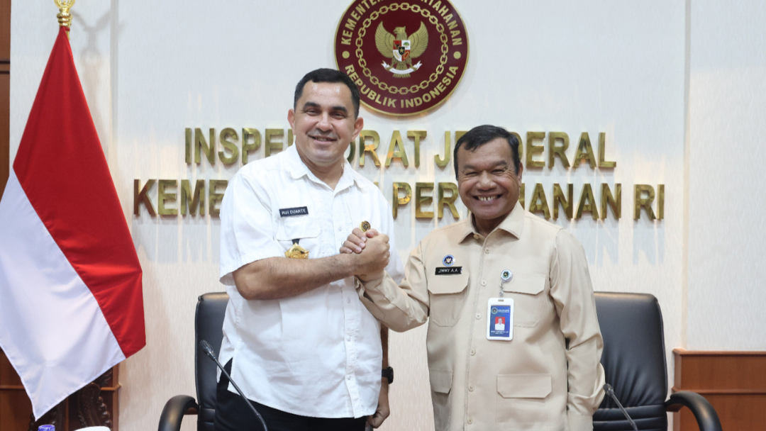 BGN Lingga dan Kemenhan Teken PKS Pengawasan dan Monitoring SPPI 