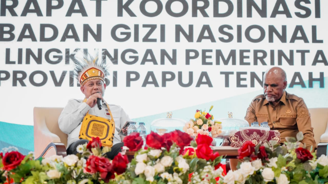 Kepala Badan Gizi Nasional Lingga Gencarkan Program Makan Bergizi Gratis di Papua Tengah, Prioritaskan Kearifan Lokal