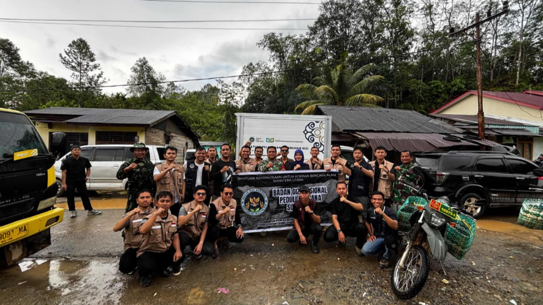BGN Lingga Acungi Jempol Aksi Mandiri SPPI Sumut Bantu Korban Bencana